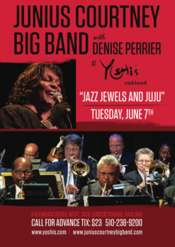 Eric Swinderman to join Big Band Concert at Yoshi's