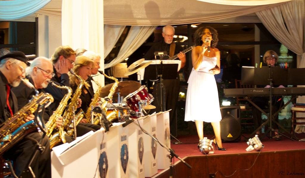 Mazella Houston, big band vocalist enchants audiences