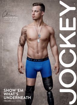 Chris Van Etten appears in the new Jockey campaign What's Underneath (PRNewsFoto/Jockey)