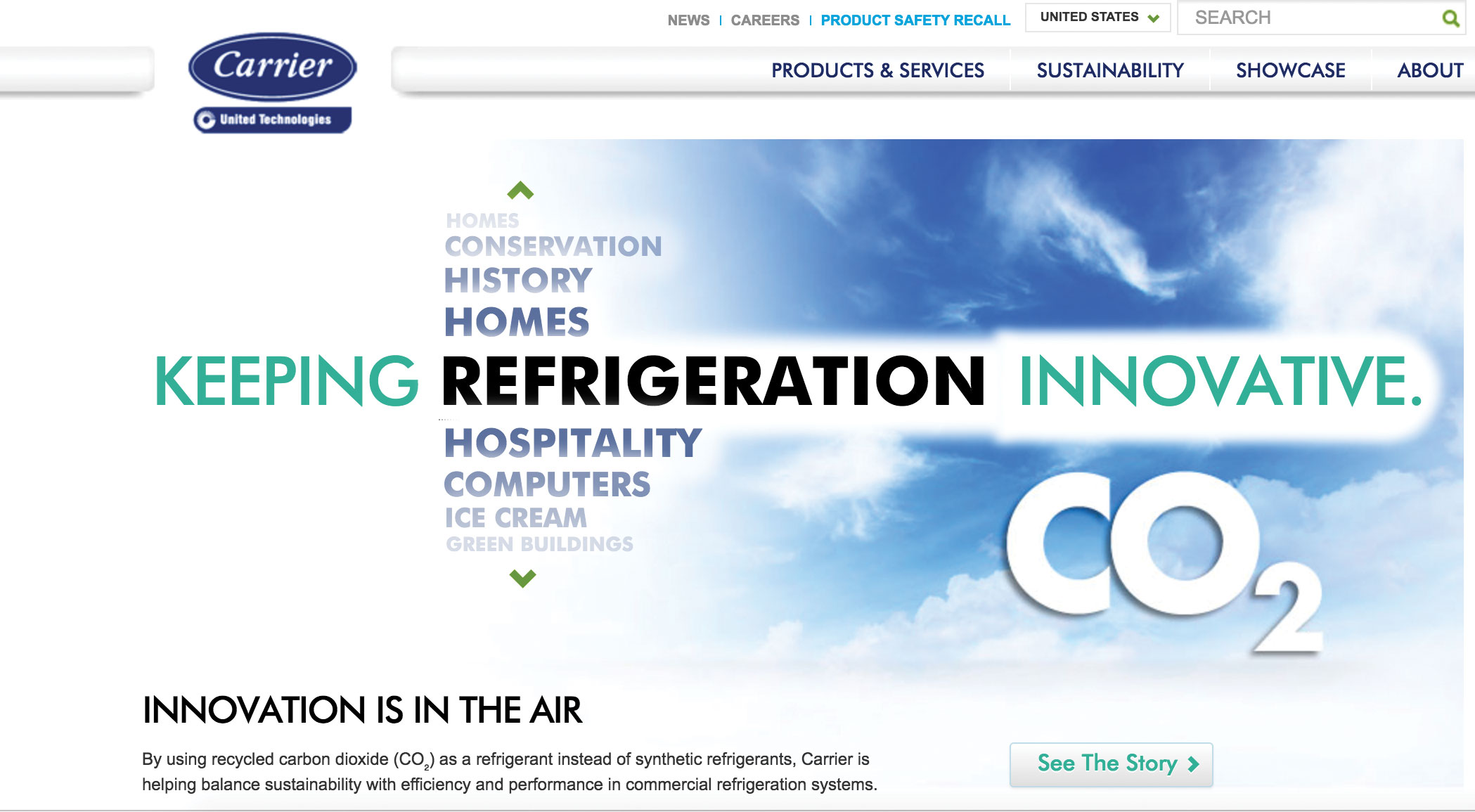 Clean Recycled CO2 Refrigeration sold in Europe