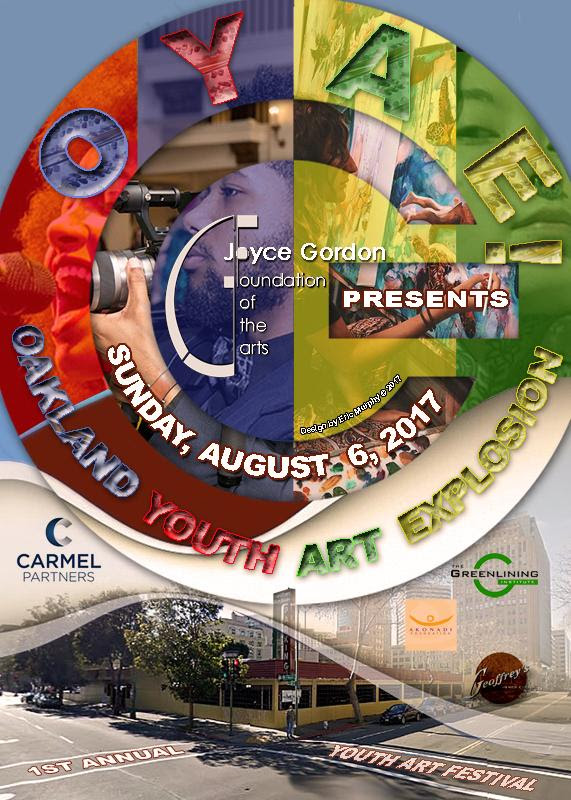 Save the Date for Joyce Gordon Gallery’s upcoming event: Oakland Youth Art Explosion!