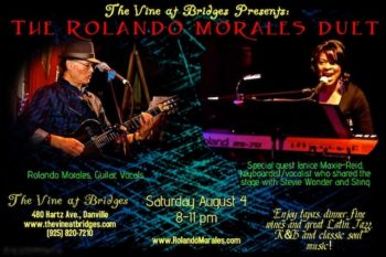 The Vine at Bridges features Rolando Morales and Janice Maxie-Reed on August 4, 2017