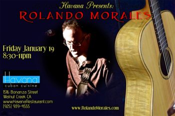 Rolando Morales performs at Havana on January 19, 2017