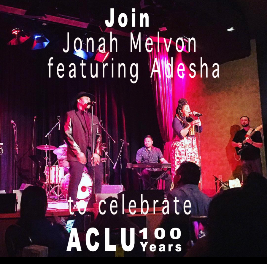 Join Jonah Melvon featuring Adesha on Saturday March 30 to celebrate the 100 Year ACLU anniversary at Jack London Square at 3:30pm