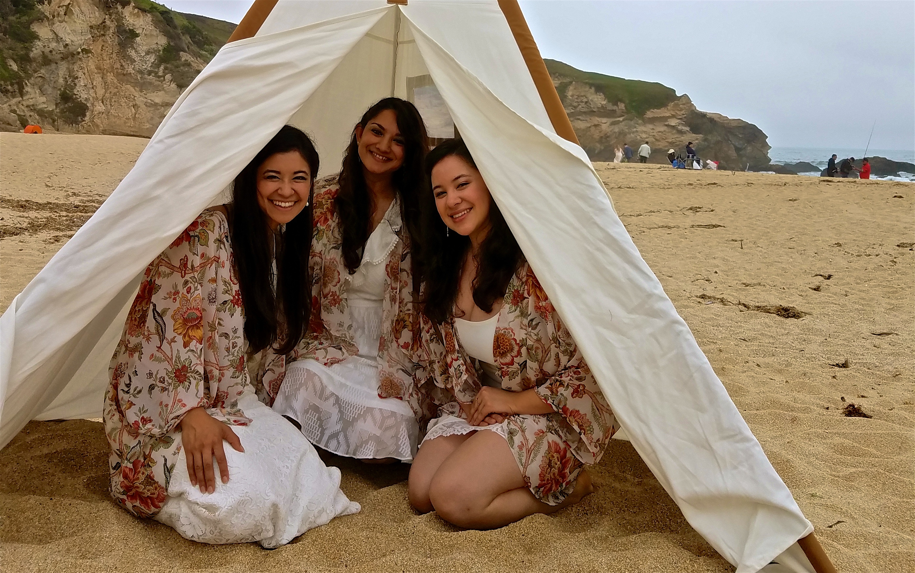 At the Montara Beach wedding