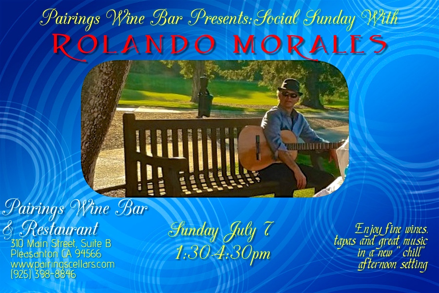 Rolando Morales Trio will perform at Havana's in Walnut Creek, Friday June 28, 2021