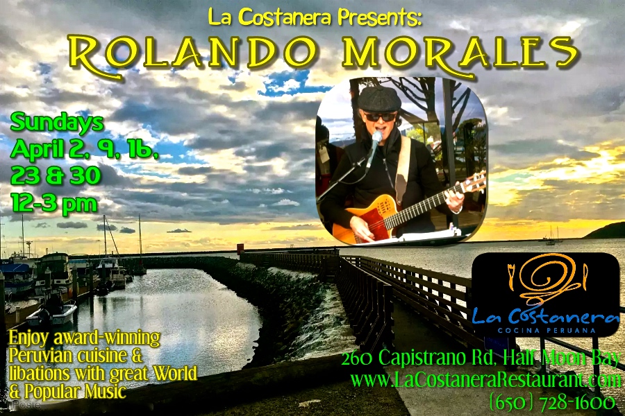 Rolando Morales performs at La Costanera every Sunday in April 2023.