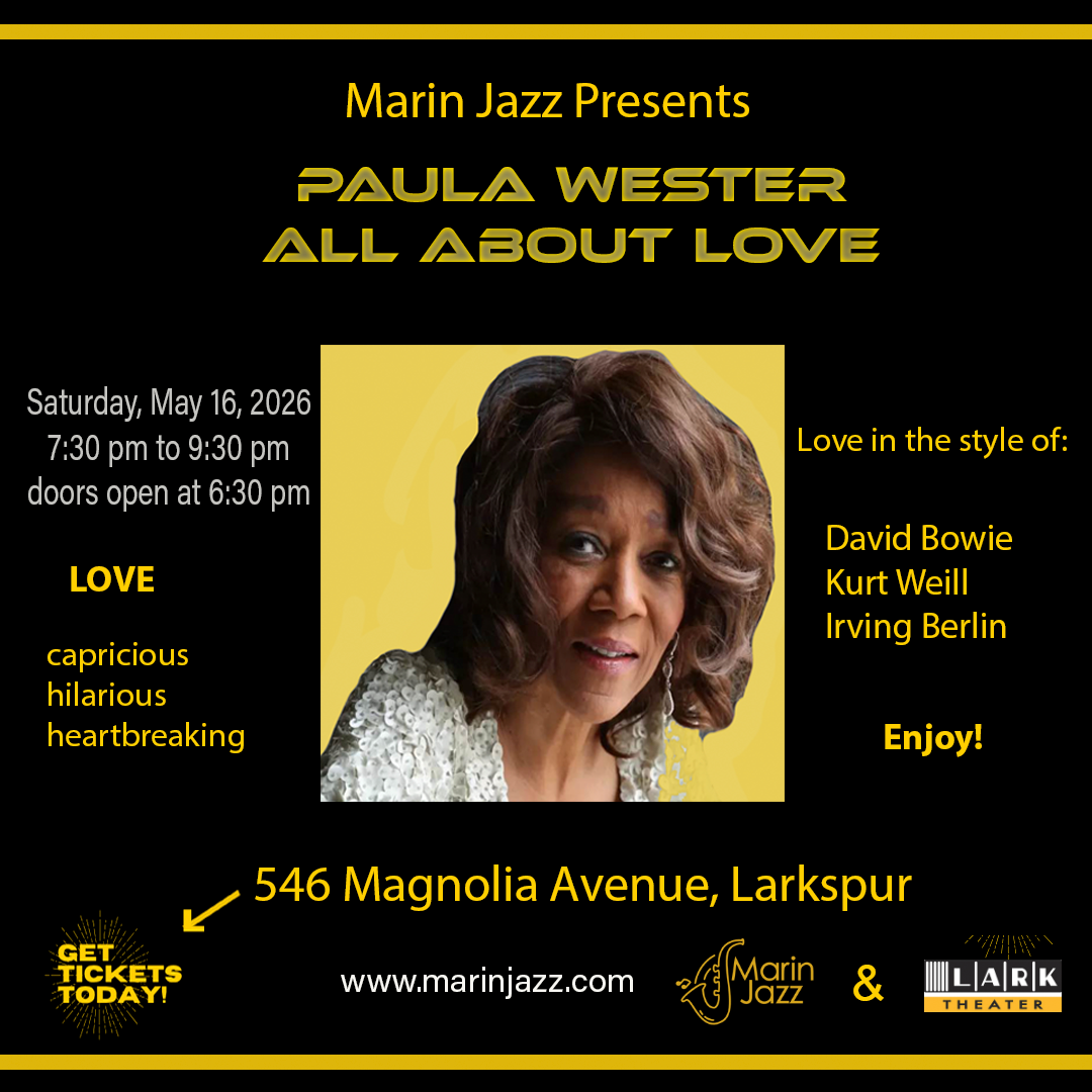 Join us for the Paula West - All about Love show.